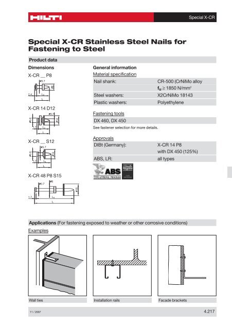 0 Contents - Hilti Svenska AB