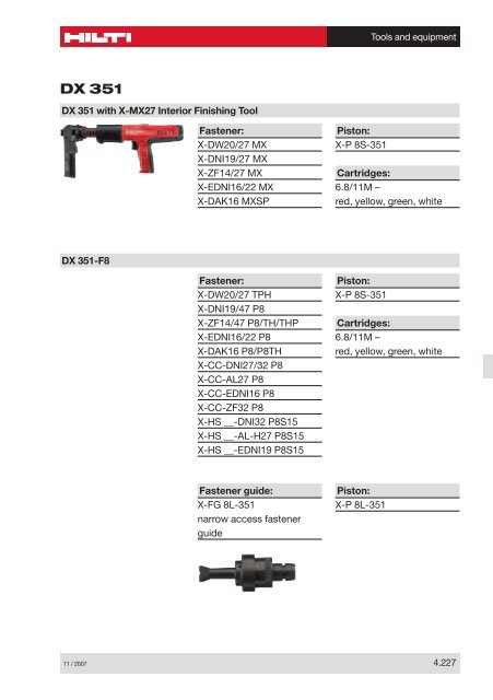 0 Contents - Hilti Svenska AB