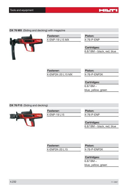 0 Contents - Hilti Svenska AB