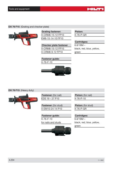 0 Contents - Hilti Svenska AB