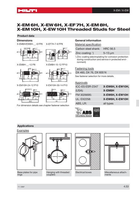 0 Contents - Hilti Svenska AB