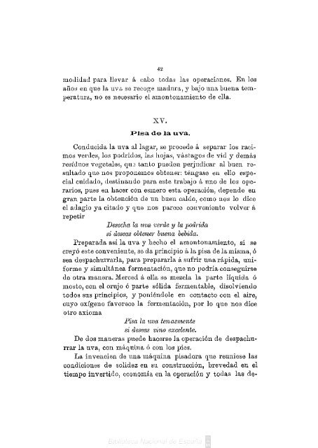 Práctica vinícola o sea Procedimientos ciertos y seguros para la ...