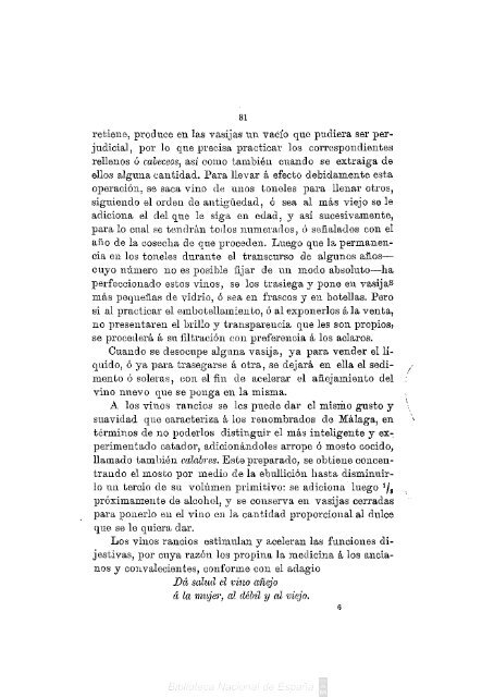 Práctica vinícola o sea Procedimientos ciertos y seguros para la ...