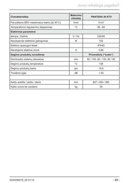 Instrukcija - Protherm