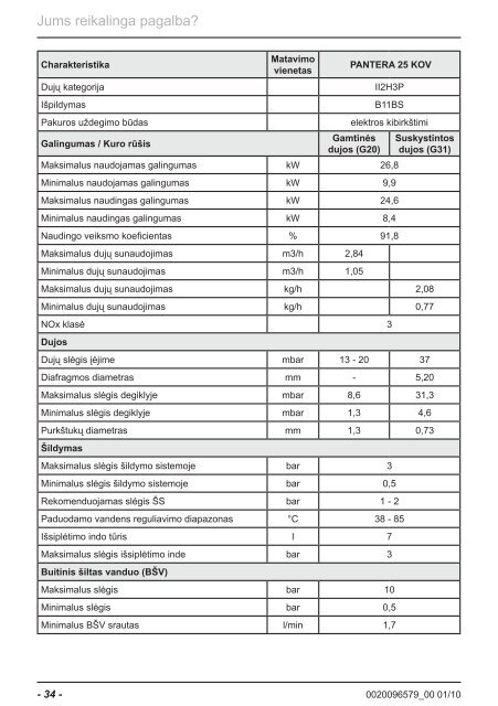 Instrukcija - Protherm