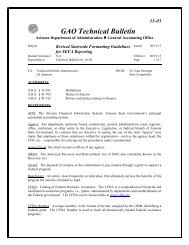 Technical Bulletin 13-03 - General Accounting Office