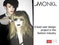 Monki, Lead Users and Fashion - M.Sc. Thesis proposal from ...