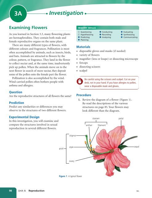 Unit A Reproduction