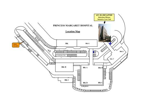 PRINCESS MARGARET HOSPITAL Location Map