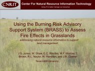PHYGROW/BRASS Decision Support System - Association for Fire ...