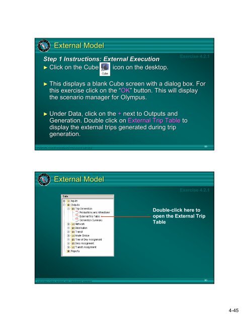 FSUTMS Comprehensive Modeling Workshop - Cambridge ...