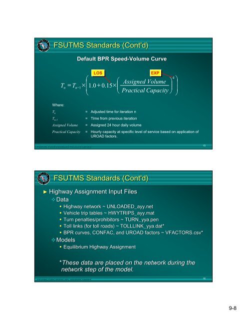 FSUTMS Comprehensive Modeling Workshop - Cambridge ...