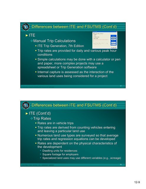 FSUTMS Comprehensive Modeling Workshop - Cambridge ...