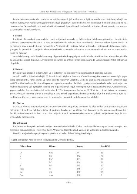 12 temel kurs - Kan Merkezleri ve Transfüzyon Derneği