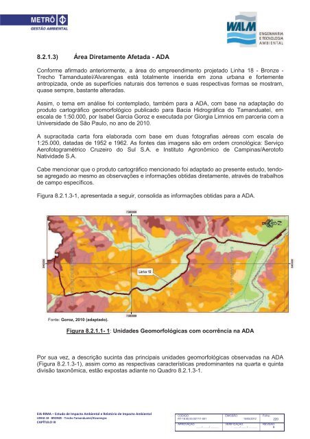 8.) DIAGNÃSTICO AMBIENTAL - MetrÃ´