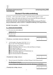 Deutsch Korrekturanleitung