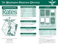 The Washington Physicians Directory