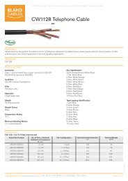 CW1128 Telephone Cable - Building Products Index