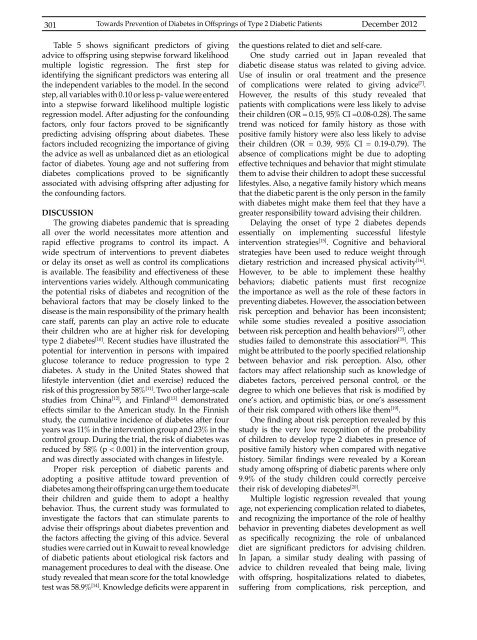 Vol 44 # 4 December 2012 - Kma.org.kw