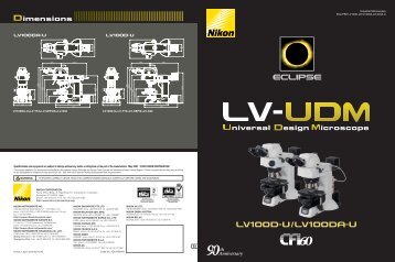 Download brochure as PDF - Nikon Instruments