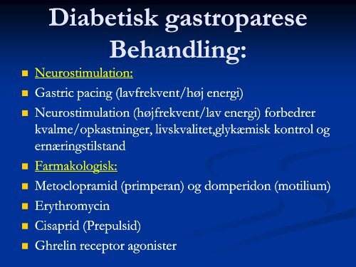 Rammer diabetes neuropati kun fÃƒÂ¸dderne? - Kronikerenheden