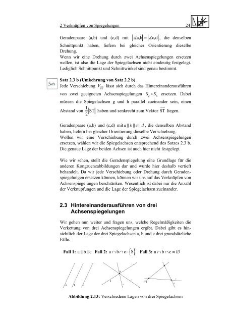 2 Verknüpfen von Spiegelungen - CeVis