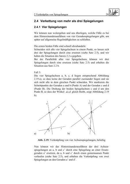 2 Verknüpfen von Spiegelungen - CeVis