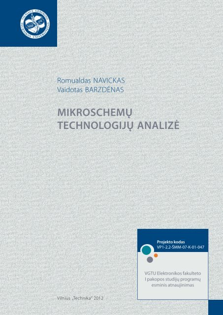 mikroschemÃ…Â³ technologijÃ…Â³ analizÃ„Â— - Vilniaus Gedimino technikos ...