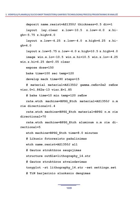 mikroschemÃ…Â³ technologijÃ…Â³ analizÃ„Â— - Vilniaus Gedimino technikos ...