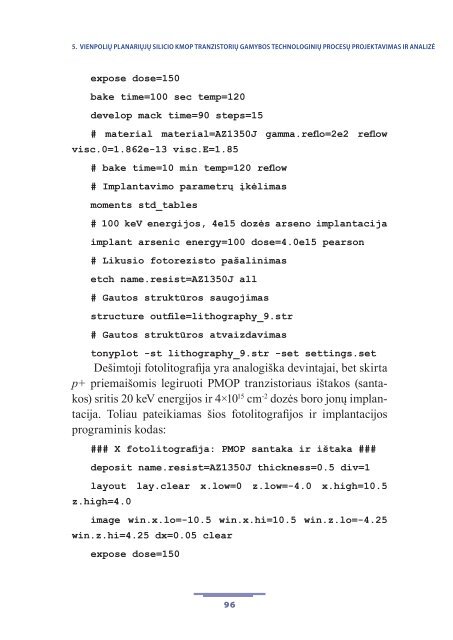 mikroschemÃ…Â³ technologijÃ…Â³ analizÃ„Â— - Vilniaus Gedimino technikos ...