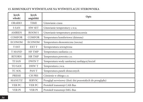 Instrukcja obsÅugi Sterownik pogodowy z ... - Immergas