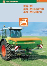 AMAZONE ZA-M ultra - Agromix