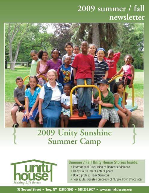 2009 Unity Sunshine Summer Camp 2009 summer ... - Unity House