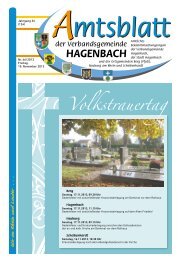 46/2013 - Verbandsgemeinde Hagenbach