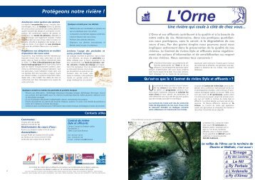 L'Orne à Chastre - Contrat de rivière Dyle-Gette