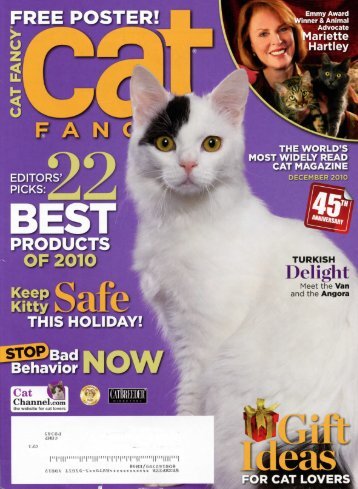 "From Volunteer to Vet" - Cat Fancy Magazine (December 2010)