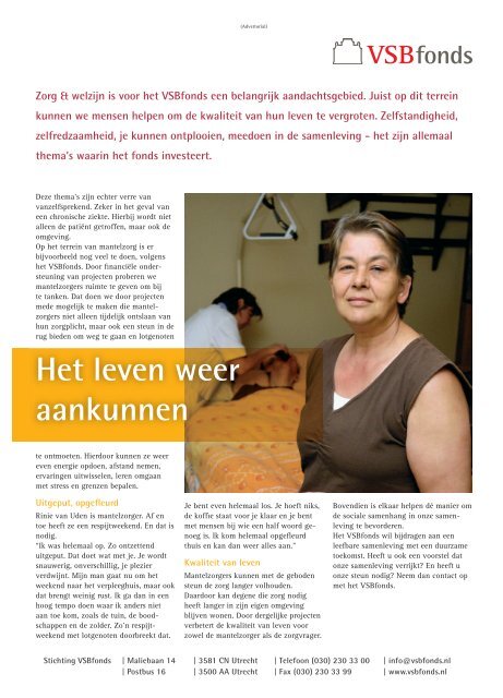 Magazine Chronisch Ziek - Week van de chronisch zieken