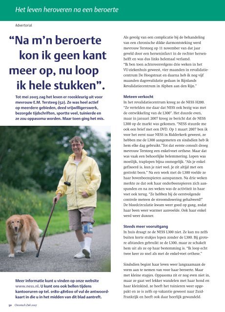 Magazine Chronisch Ziek - Week van de chronisch zieken