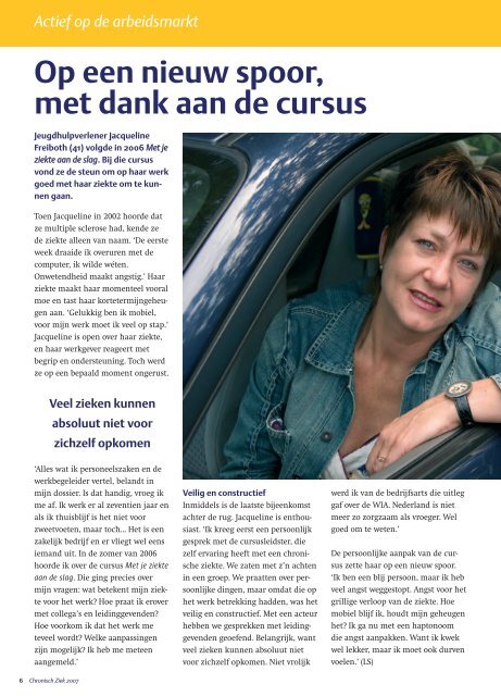 Magazine Chronisch Ziek - Week van de chronisch zieken