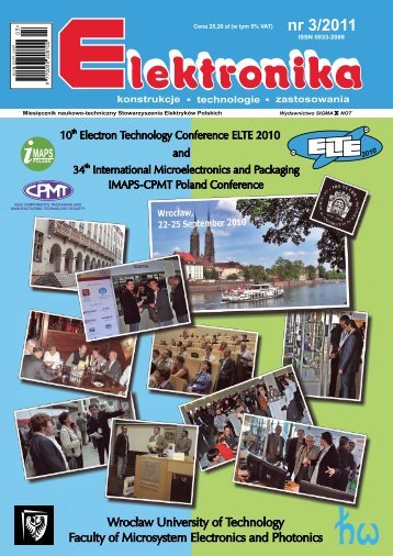 Elektronika 2011-03 I.pdf - Instytut SystemÃ³w Elektronicznych ...