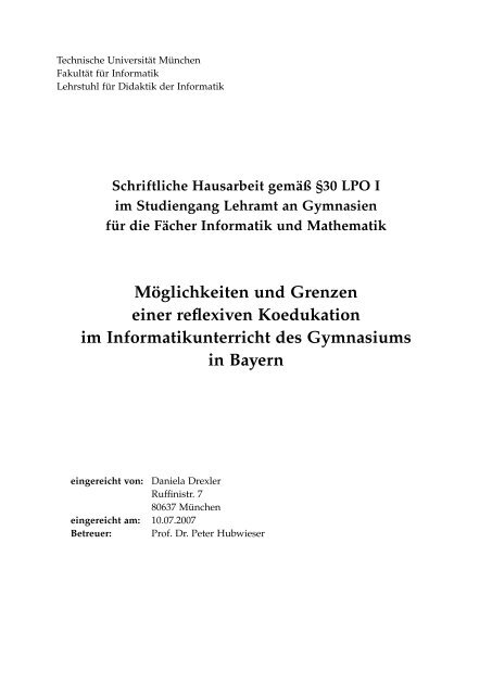 diabetes referat einleitung hausarbeit