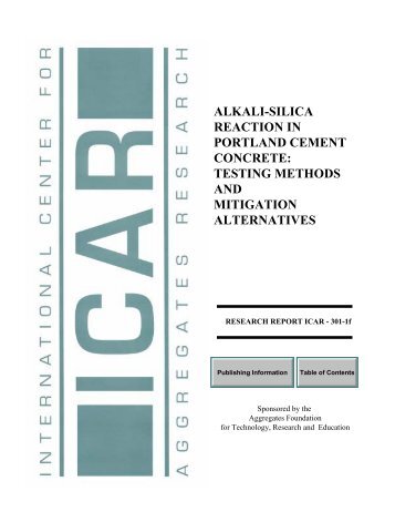 alkali-silica reaction in portland cement concrete - International ...