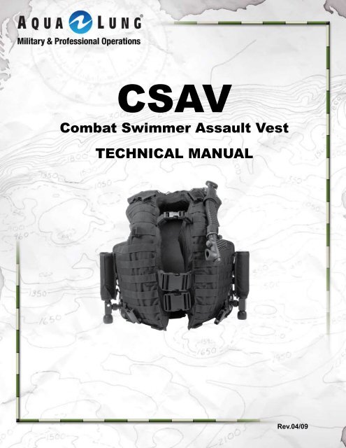 US Navy Seal Aqua Lung Strap Kit CSAV MK 16 for sale online 