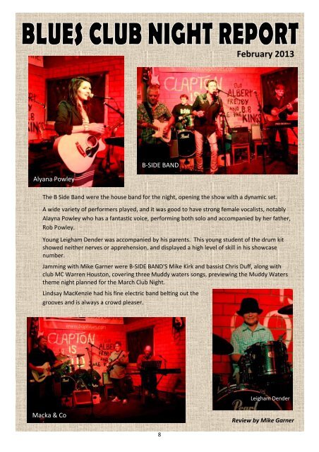 April - May 2013 - BOP Blues Club