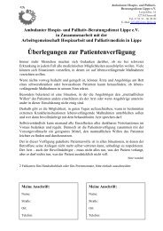 Patientenverfügung mit Vorsorgevollmacht - Ambulanter Hospiz ...