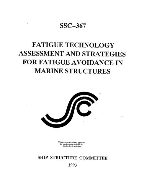 ssc-367 - Ship Structure Committee