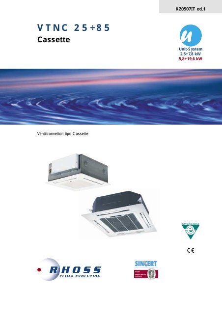 K20507ed1 VTNC - Rhoss