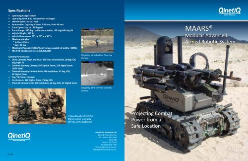 MAARS) Brochure - QinetiQ North America