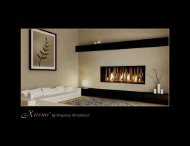 Xtreme Gas Fireplace Brochure - Fireplaces