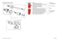 Driveshafts and CV joints